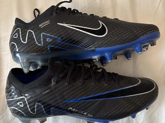 Nike Zoom Mercurial Vapor 15 ELITE! FG черно синие бутсы
