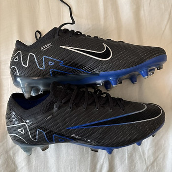 Nike Zoom Mercurial Vapor 15 ELITE! FG черно синие бутсы
