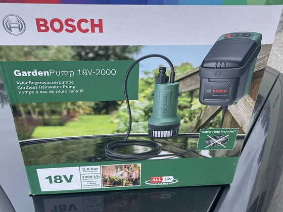 Akutoitega pump Bosch 18V