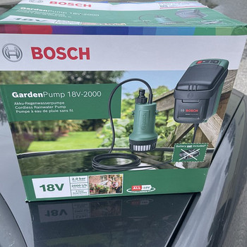 Akutoitega pump Bosch 18V