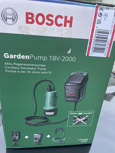 Аккумуляторный насос Bosch 18V (2 фото из 4)