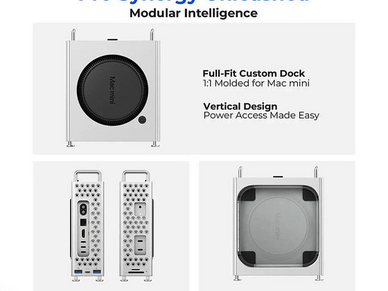 ORICO MiniPro Dock Case for Mac mini M4