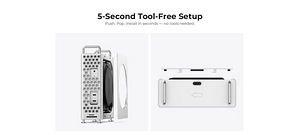 ORICO MiniPro Dock Case for Mac mini M4 (2 foto / 6)