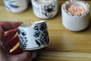 Kreatiivne küünal. Käsitöö (9 foto / 10)