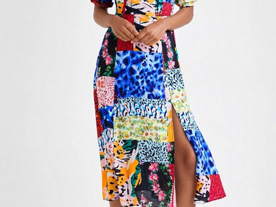 Платье Desigual из вискозы S-M