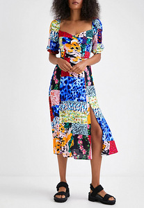 Desigual kleit viskoosist S-M (1 foto / 5)