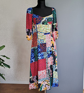 Desigual kleit viskoosist S-M (2 foto / 5)