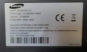 Televiisor Samsung 32 (4 foto / 4)