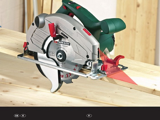 Дисковая пила Parkside PHKS 1300 A1