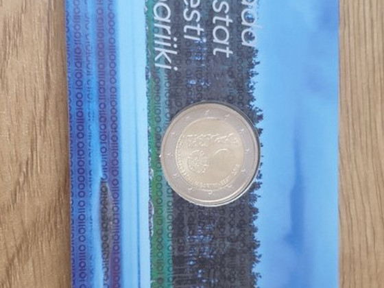 100a Eesti Vabariik 2€ mündikaart