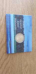 100a Eesti Vabariik 2€ mündikaart (1 foto / 2)