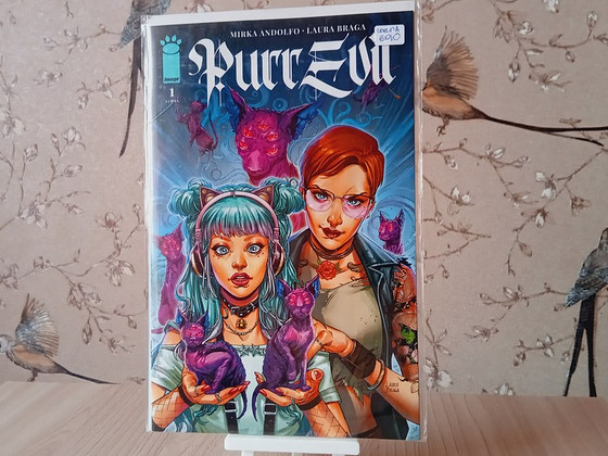 "Purr Evil", комикс, книга, на английском языке