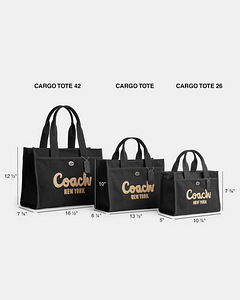 Сумка Coach Cargo Tote, новая, с бирками. (6 фото из 6)