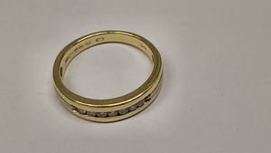 Kuld sõrmus teemandiga 585 proov (№L1302) (2 foto / 5)