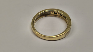 Kuld sõrmus teemandiga 585 proov (№L1302) (3 foto / 5)