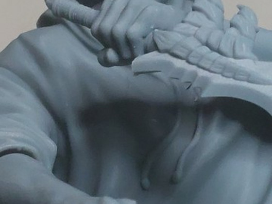Индивидуальная печать на 3D фотополимерном принтере в 8К