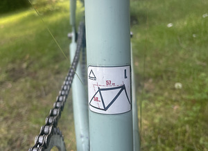 Fuji Feather 57/58 L (2015) single gear / fixie jalgratas (7 foto / 10)