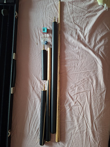 Buffalo Platinum Mini Butt Cue for Snooker Kiid snuukri jaoks (4 foto / 4)