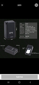 Мини GPS-трекер GF07 (2 фото из 3)
