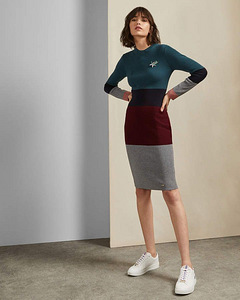 Ted Baker FRANAE Ribbed knitted dress kleit (1 foto / 10)