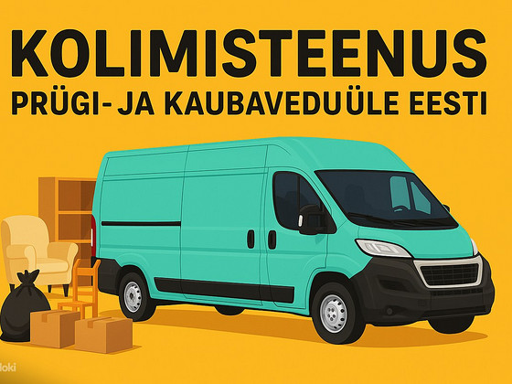 Kolimisteenus. Prügi- Ja Kaubavedu Üle Eesti 24/7