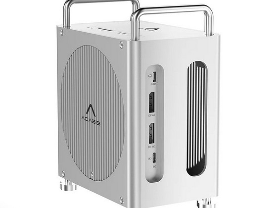 ACASIS Mac Mini M4 Workstation 8-in-1 Dual SSD 40Gbps Dock