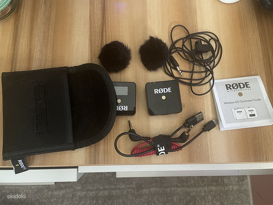 Блогерский микрофон rode weriless go 1
