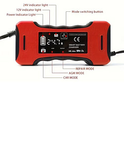 Akulaadija 12V 24V 6A (2 foto / 4)