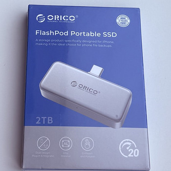 ORICO FlashPod 20Gbps Thumb-Sized Portable SSD 2TB