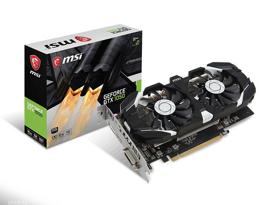 Videokaart gtx 1050 ilma lisatoiteta, uus, kuid ilma pakendi