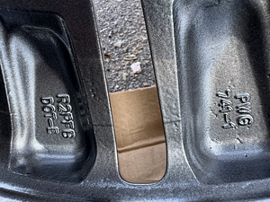 20" оригинальные диски Ford 5x108 + датчики (8 фото из 8)
