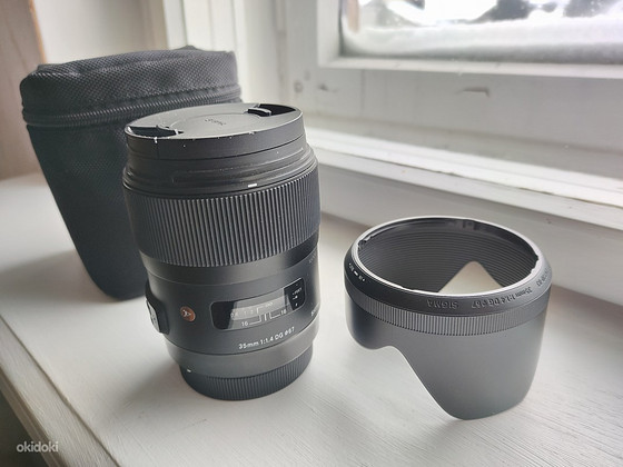 Sigma 35mm f1.4 DG art canon