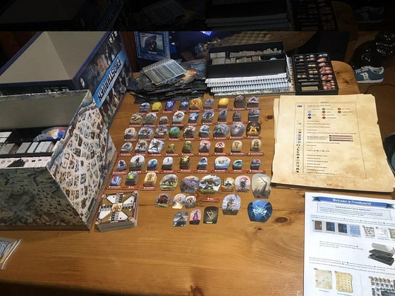 Настольная игра Frosthaven (вторая часть Gloomhaven)