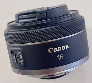 Canon lens RF16mm F2.8 STM (2 foto / 4)