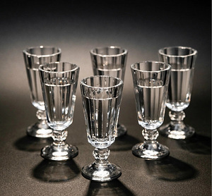 Fasetitud jalaga klaas, LAFITNIK 60ml, komplekt 6tk (1 foto / 5)