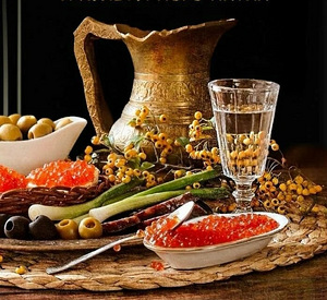 Fasetitud jalaga klaas, LAFITNIK 60ml, komplekt 6tk (5 foto / 5)