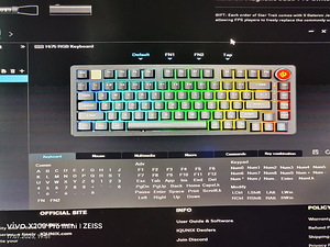 Кастомная клавиатура на базе leobog с переключателями vertex (3 фото из 4)