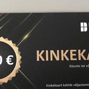 Подарочная карта Domus kinnisvara на 500€