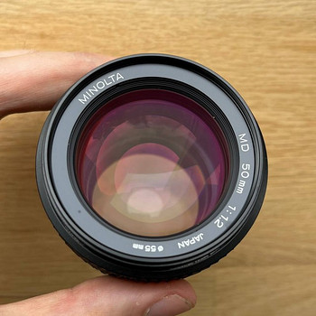 Minolta MD III 50mm f/1.2, manuaalne objektiiv