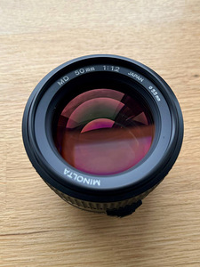 Minolta MD III 50mm f/1.2, ручной объектив (2 фото из 7)