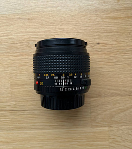 Minolta MD III 50mm f/1.2, ручной объектив (3 фото из 7)