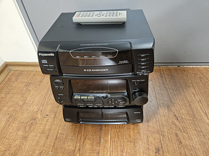 Panasonic SA CH74 ja SB-AK40 HiFi keskus (4 фото из 6)