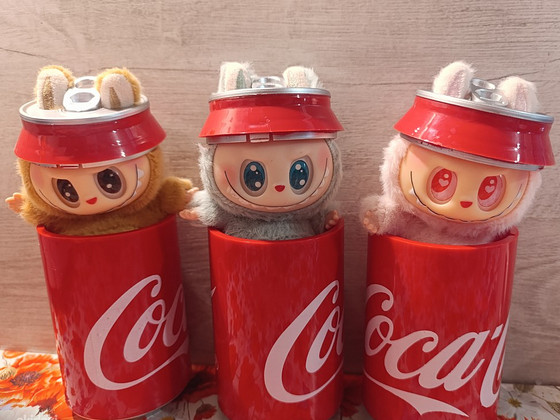 Мягкая игрушка Labubu Coca-cola
