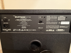 Mustang gt40 amplifier Fender (3 foto / 3)