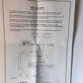 DYNA SHIFT MINDER MODULE FOR HARLEY-DAVIDSON EFI