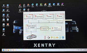 Mercedes diagnostika Xentry arvuti Lenovo (5 foto / 9)