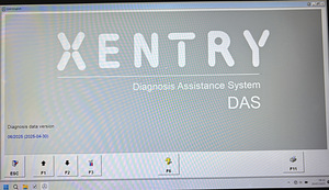 Mercedes diagnostika Xentry arvuti Lenovo (9 foto / 9)