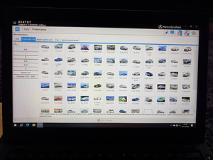 Mercedes diagnostika Xentry arvuti Lenovo (2 foto / 9)