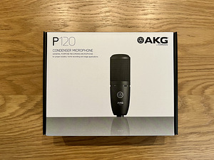 AKG P120 kondensaatormikrofon + statiiv ja popkiller (1 foto / 5)