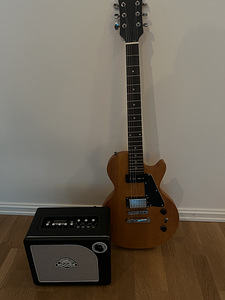 Elektrikitarr + võimendi (kaablid komplektis) (1 foto / 6)